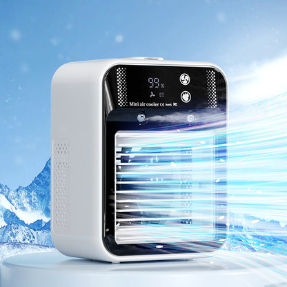 Portable Air Conditioner & Cooler Fan for Room, Office, and Car