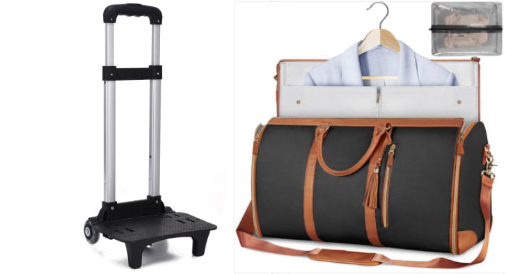 Women’s Large Travel Duffle Bag – Foldable Waterproof Tote & Suit Carrier