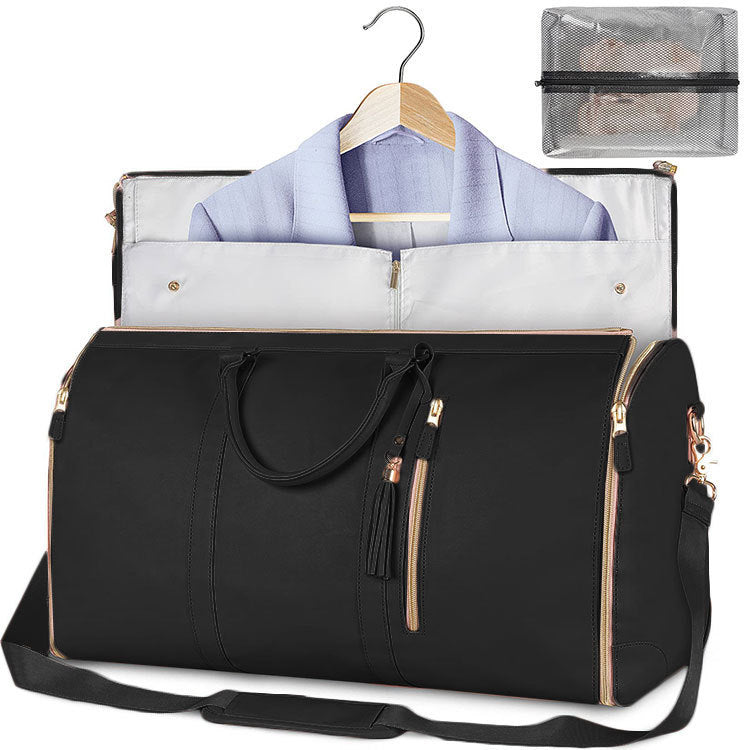 Women’s Large Travel Duffle Bag – Foldable Waterproof Tote & Suit Carrier