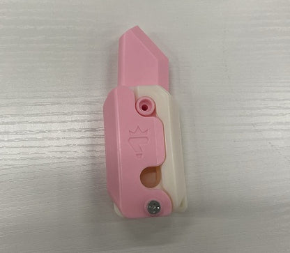 3D Printing Gravity Cube – Mini Jumping Radish Toy & Pendant for Kids