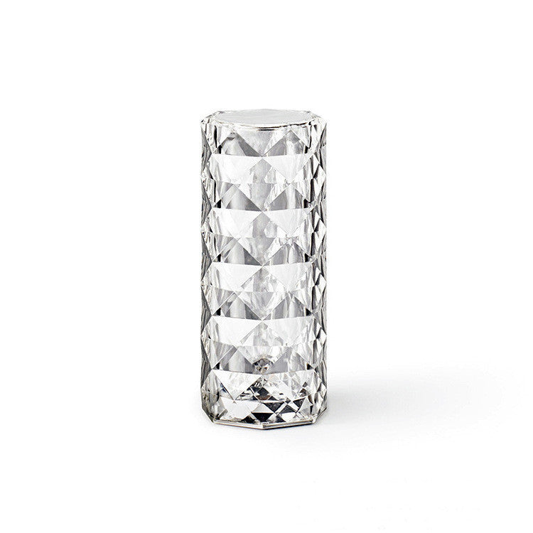 Nordic Crystal Touch Lamp – USB Dimmable Night Light