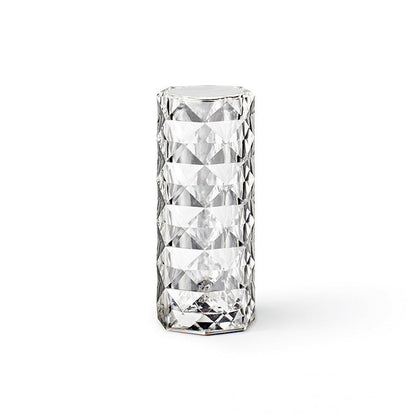 Nordic Crystal Touch Lamp – USB Dimmable Night Light