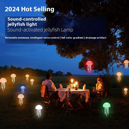 LED Jellyfish Mood Lamp – Smart Night Light & Table Decoration