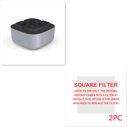 Smoke Removal Air Purification Ashtray – Automatic Anion Purifier for Home & Car