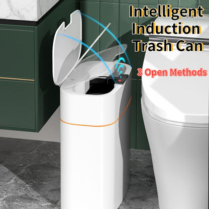 Smart Trash Can with Lid – Automatic Induction Dustbin for Bedroom, Kitchen & Car