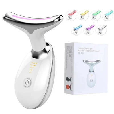 EMS Thermal Neck Lifting Massager – Electric Microcurrent Wrinkle Remover
