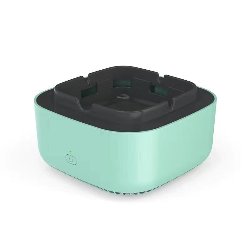 Smoke Removal Air Purification Ashtray – Automatic Anion Purifier for Home & Car