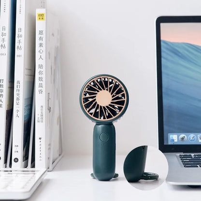 Mini USB Handheld Fan – Portable, Silent & Rechargeable