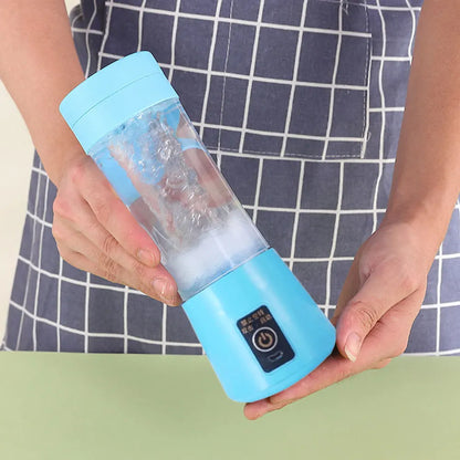 400ml Portable Electric Juicer Cup – USB Rechargeable Blender