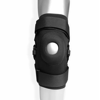 “Hinged Knee Brace with Patella Stabilizers