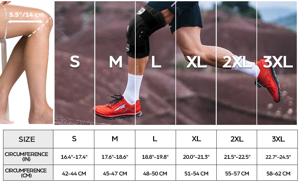 “NEENCA Hinged Knee Brace with Stabilizers”