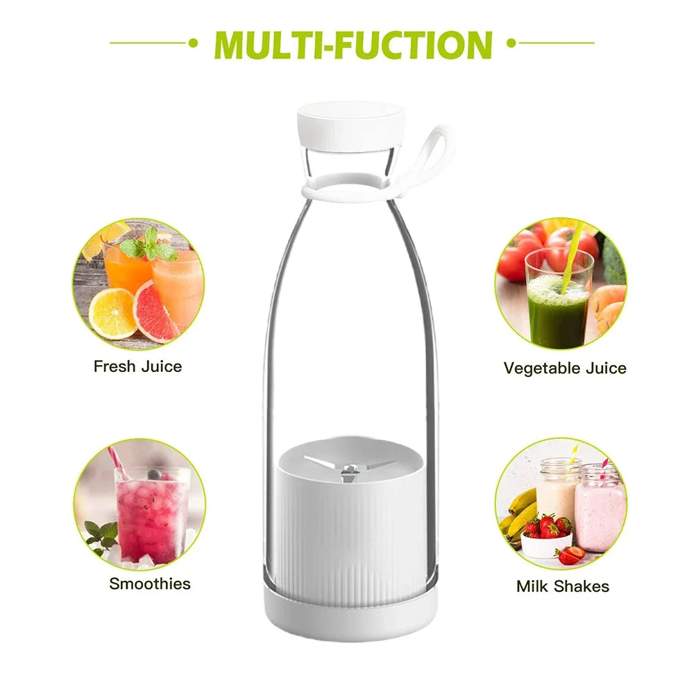 Portable Electric USB Blender – Mini Juicer & Milkshake Maker