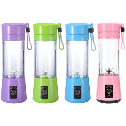 400ml Portable Electric Juicer Cup – USB Rechargeable Blender