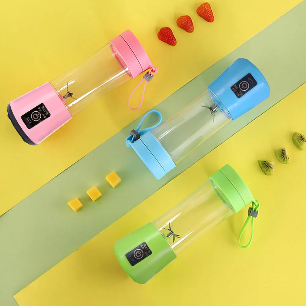 400ml Portable Electric Juicer Cup – USB Rechargeable Blender