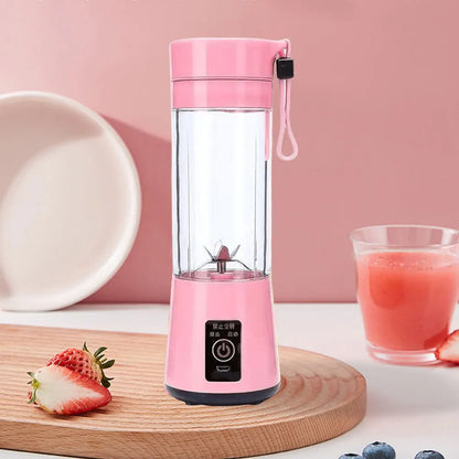 400ml Portable Electric Juicer Cup – USB Rechargeable Blender