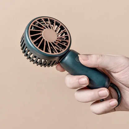 Mini USB Handheld Fan – Portable, Silent & Rechargeable