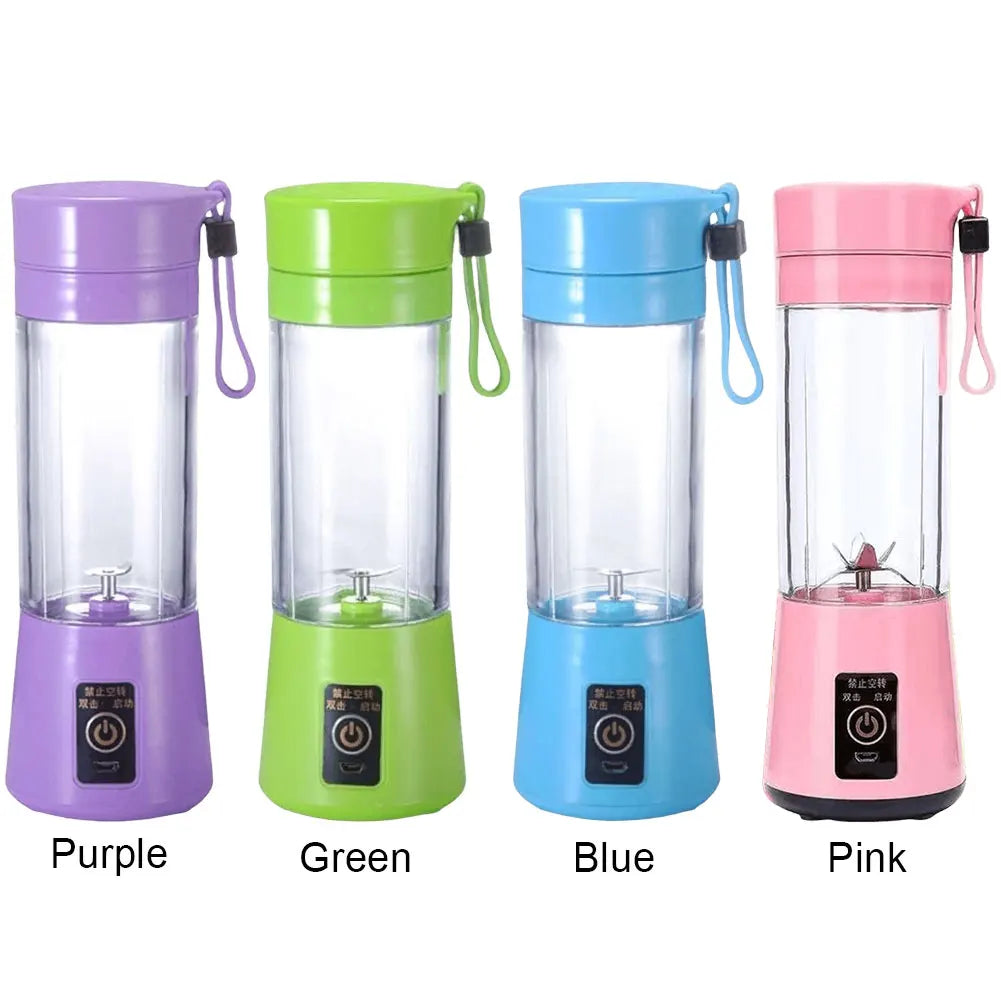 400ml Portable Electric Juicer Cup – USB Rechargeable Blender