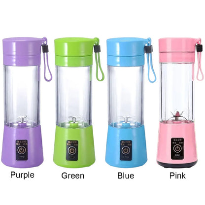 400ml Portable Electric Juicer Cup – USB Rechargeable Blender