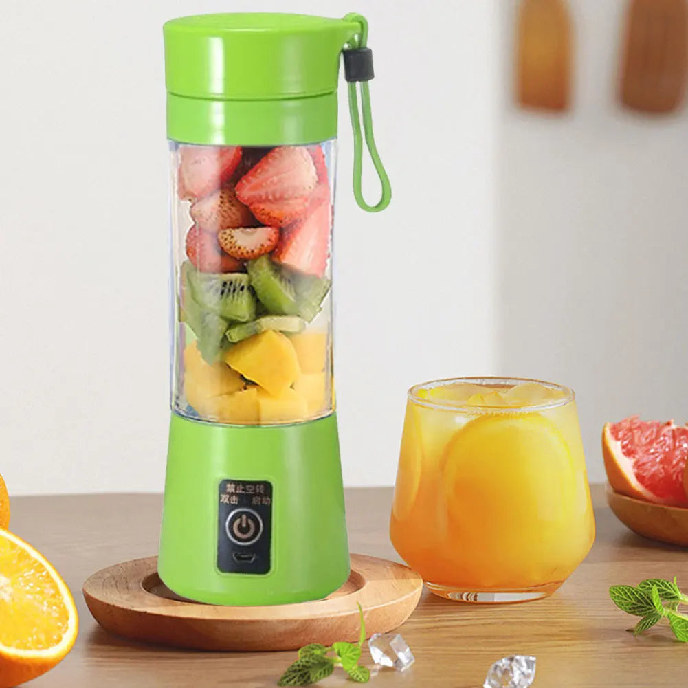 400ml Portable Electric Juicer Cup – USB Rechargeable Blender