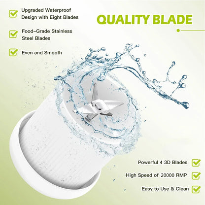 Portable Electric USB Blender – Mini Juicer & Milkshake Maker