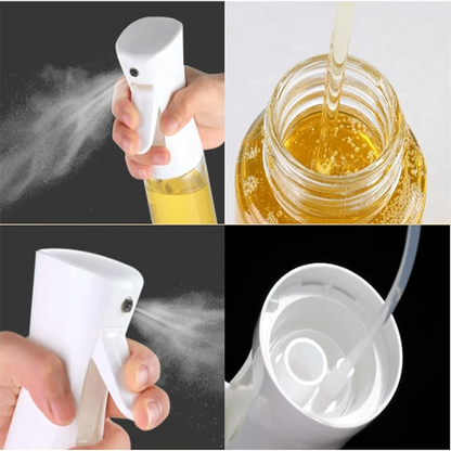 Oil Spray Bottle for Cooking – Refillable Olive Oil Dispenser