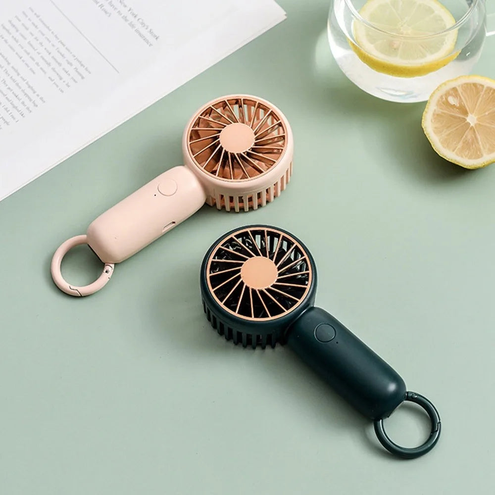Mini USB Handheld Fan – Portable, Silent & Rechargeable
