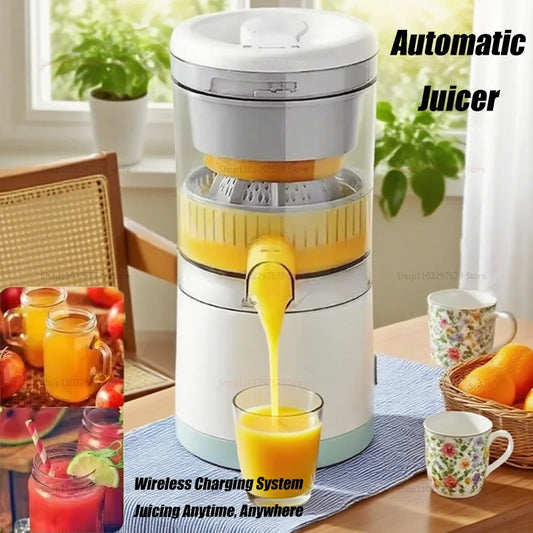 7.4V Portable USB Electric Juicer – Fruit Blender & Citrus Squeezer