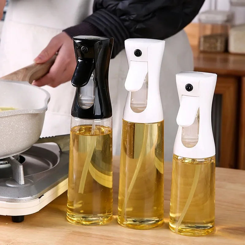 Oil Spray Bottle for Cooking – Refillable Olive Oil Dispenser