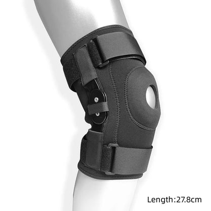 “Hinged Knee Brace with Patella Stabilizers