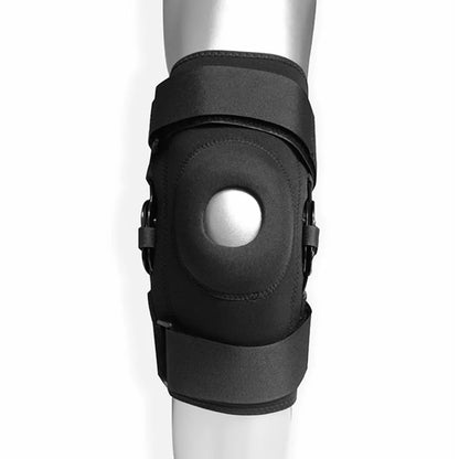 “Hinged Knee Brace with Patella Stabilizers