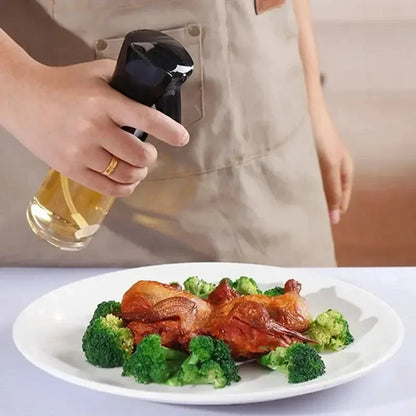 Oil Spray Bottle for Cooking – Refillable Olive Oil Dispenser