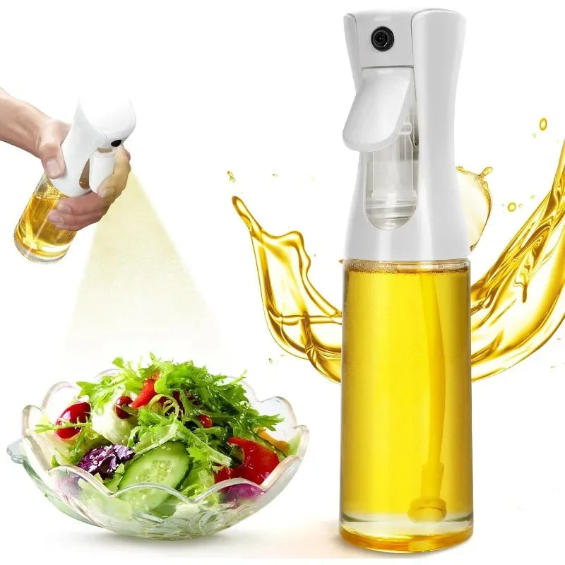 Oil Spray Bottle for Cooking – Refillable Olive Oil Dispenser