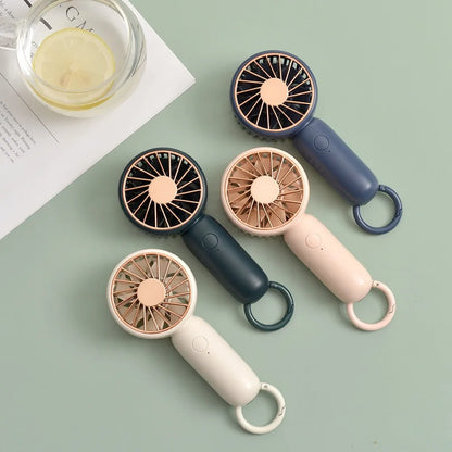 Mini USB Handheld Fan – Portable, Silent & Rechargeable