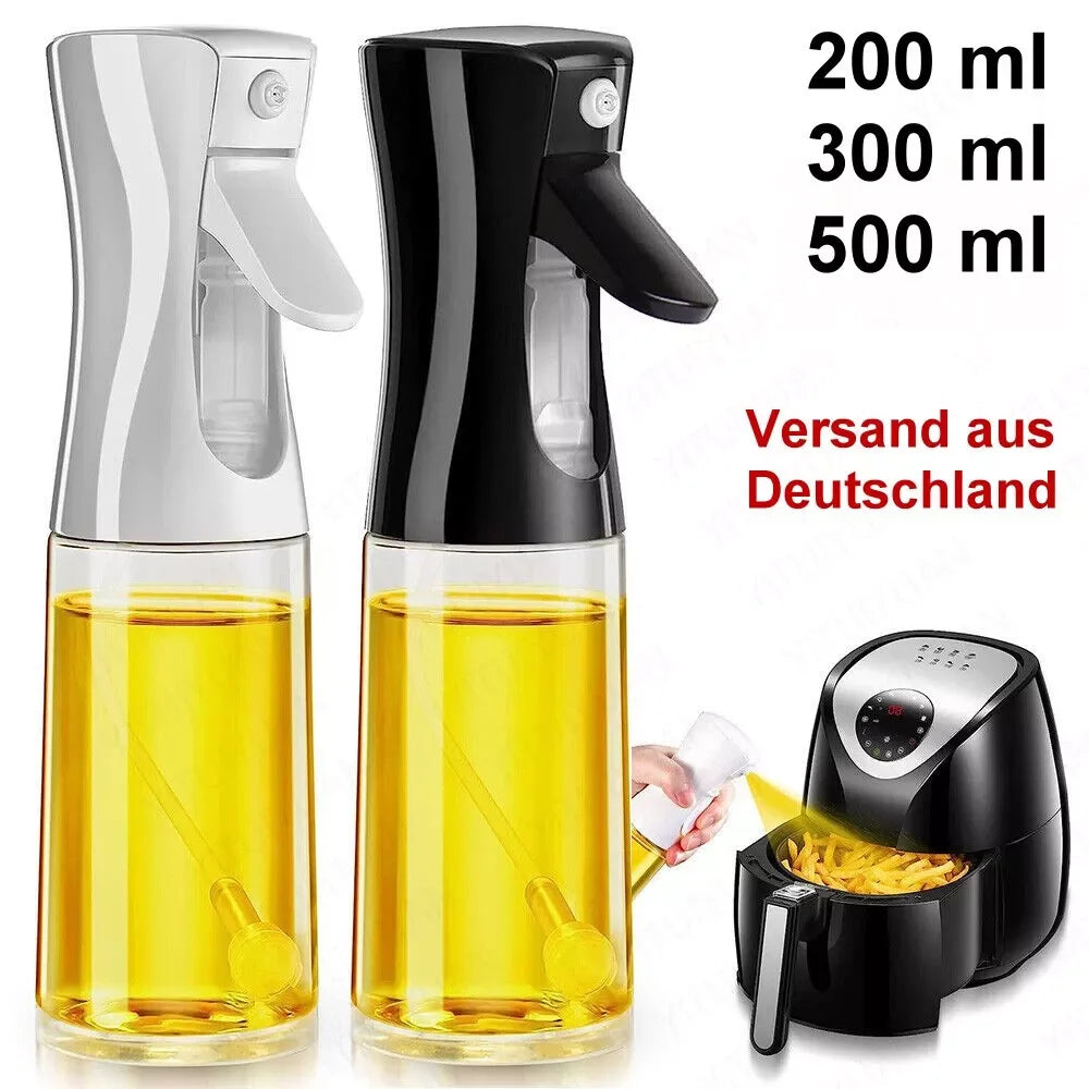 Oil Spray Bottle for Cooking – Refillable Olive Oil Dispenser