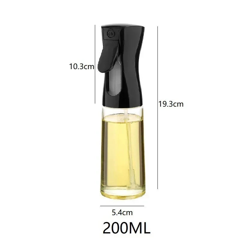 Oil Spray Bottle for Cooking – Refillable Olive Oil Dispenser