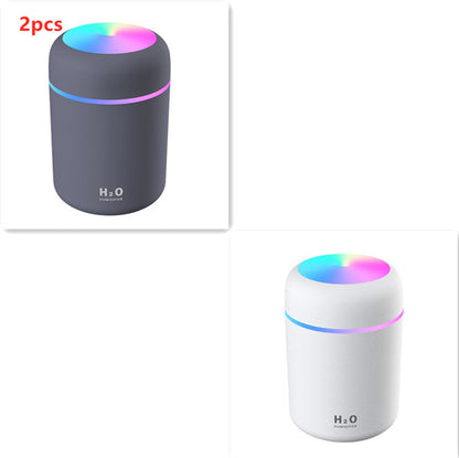 USB Mini Humidifier – Silent Large Fog Desk Atomizer