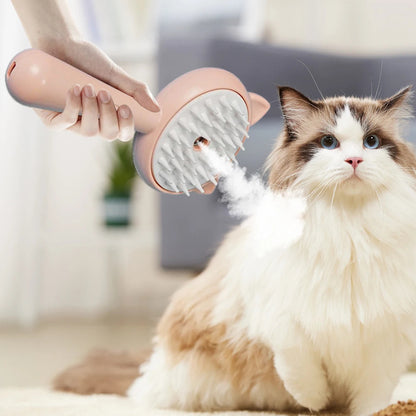 Multifunctional Pet Grooming Brush – Hair Cleaning & Mist Spray