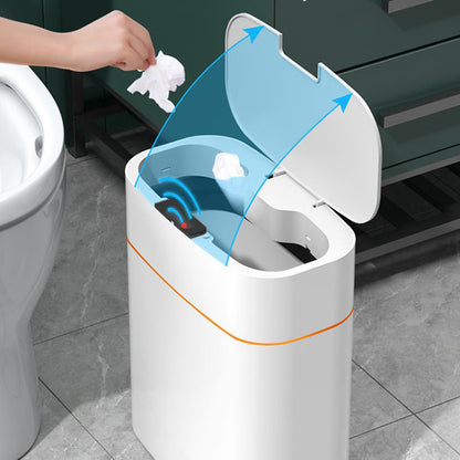 Smart Trash Can with Lid – Automatic Induction Dustbin for Bedroom, Kitchen & Car