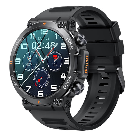SENBONO Men’s Smartwatch – Big Screen, Call & Fitness Tracker