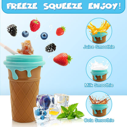 500ml Large Capacity Slushy Cup Quick-Freeze Smoothie Cup