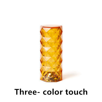 Nordic Crystal Touch Lamp – USB Dimmable Night Light