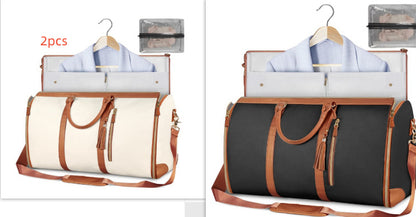 Women’s Large Travel Duffle Bag – Foldable Waterproof Tote & Suit Carrier
