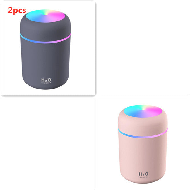 USB Mini Humidifier – Silent Large Fog Desk Atomizer