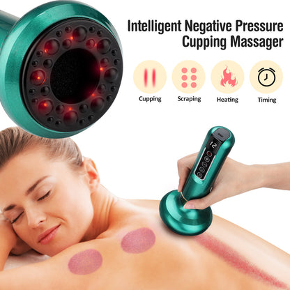 Fat Burning Vacuum Massager – Electric Cupping & Body Gua Sha To