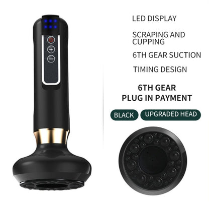 Fat Burning Vacuum Massager – Electric Cupping & Body Gua Sha To