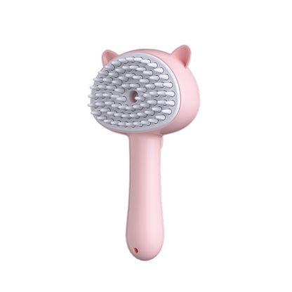 Multifunctional Pet Grooming Brush – Hair Cleaning & Mist Spray