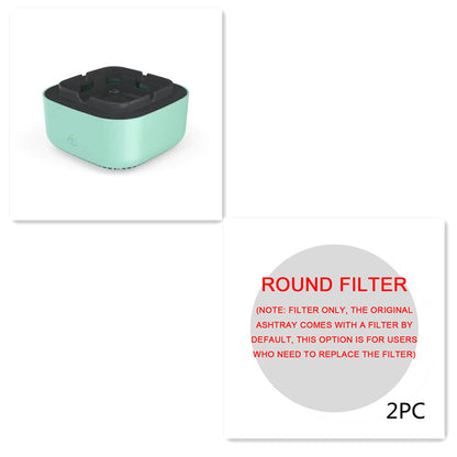 Smoke Removal Air Purification Ashtray – Automatic Anion Purifier for Home & Car