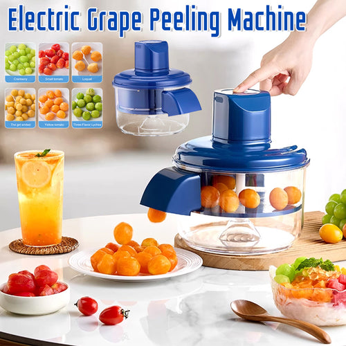 Automatic Electric Grape Peeler – Rechargeable Fruit Skin Remover