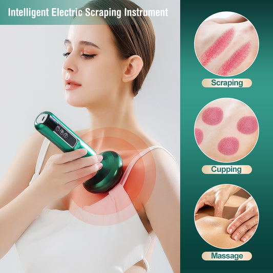 Fat Burning Vacuum Massager – Electric Cupping & Body Gua Sha To