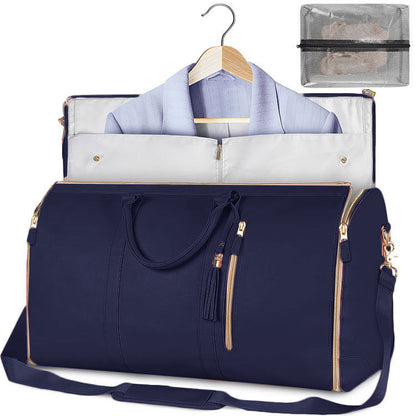Women’s Large Travel Duffle Bag – Foldable Waterproof Tote & Suit Carrier